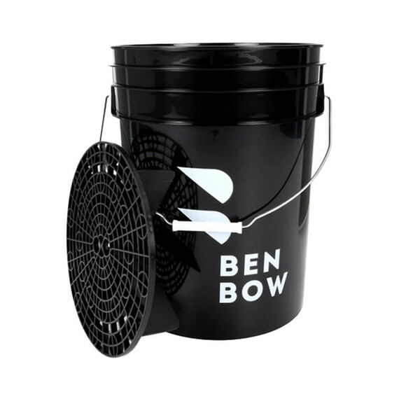 ​BenBow czarne wiadro do mycia z separatorem 20L